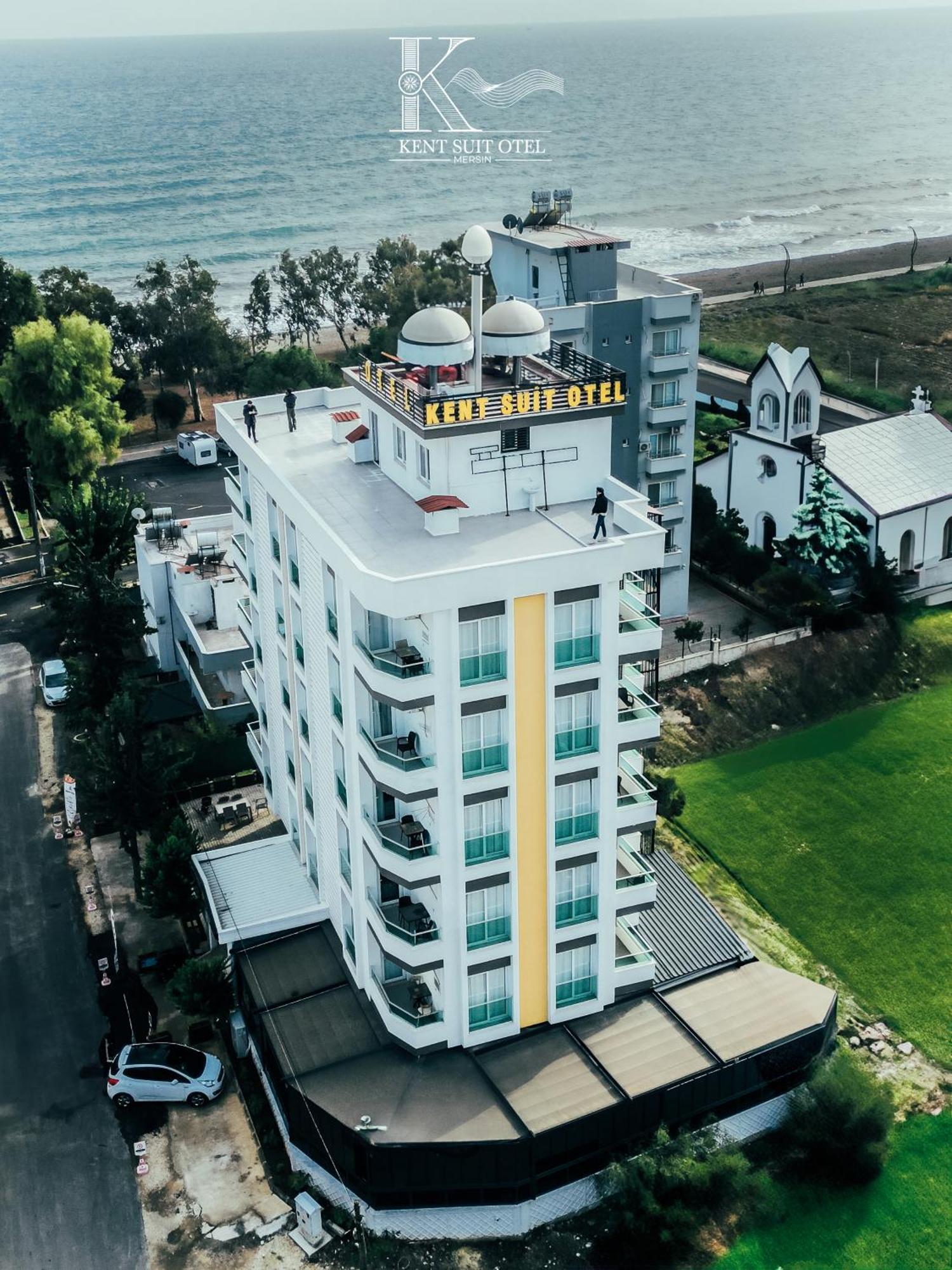 Mersin Kent Suit Hotel Mezitli Exterior photo